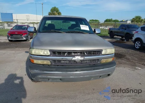 2002 Chevrolet Silverado 1500 Ls из США, поврежденный, VIN 1GCEC19T92E289045